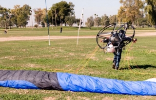 Paramotor ULM en Canal 